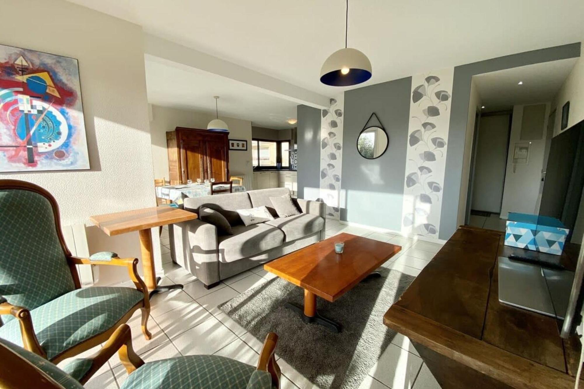T3 Cosy A 2 Pas Du Bourg Et Des Plages Apartment